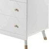 Commode enfant 3 tiroirs en bois blanc - CO2035