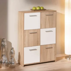 Commode 6 portes en bois - CO12053-2
