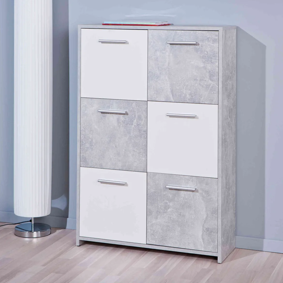 Commode 6 portes en bois - CO12053-2
