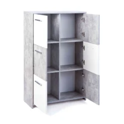 Commode 6 portes en bois - CO12053-2