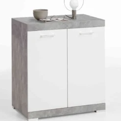 Commode 2 portes en bois - CO13002