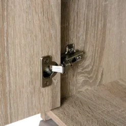 Commode 3 portes 2 tiroirs en bois - CO12053-1