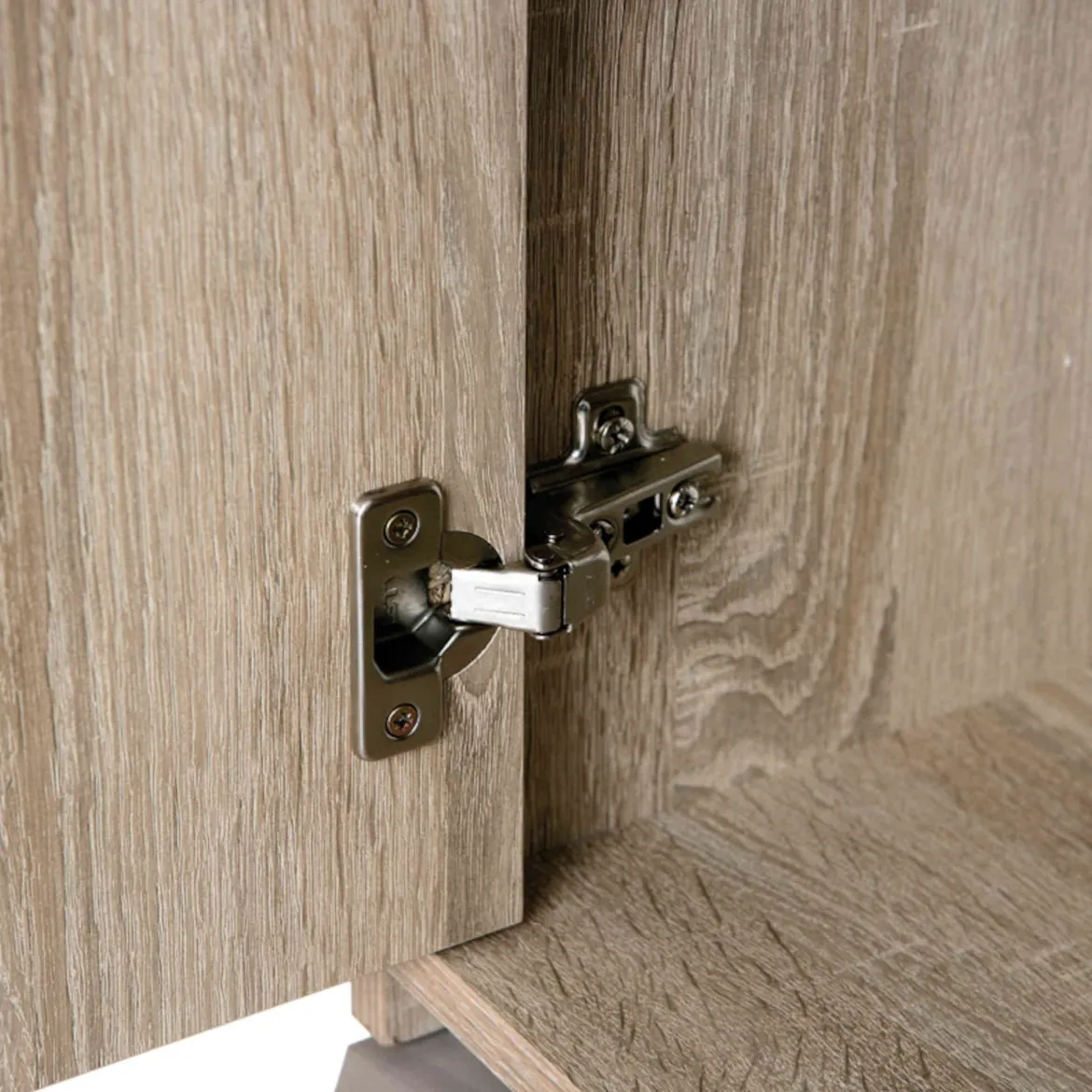 Commode 3 portes 2 tiroirs en bois - CO12053-1