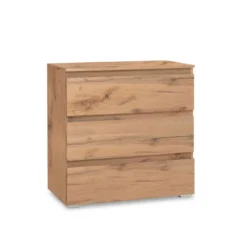 Commode 3 tiroirs en bois - CO7017