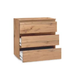 Commode 3 tiroirs en bois - CO7017
