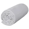 Drap en coton Baby Fox 118x180cm - Gris clair