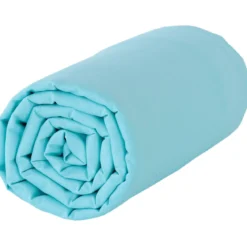 Drap en coton Baby Fox 118x180cm - Turquoise