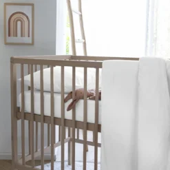Drap housse bébé coton lavé - SOMEO