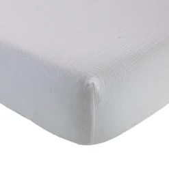 Drap housse bébé gaze de coton NOA