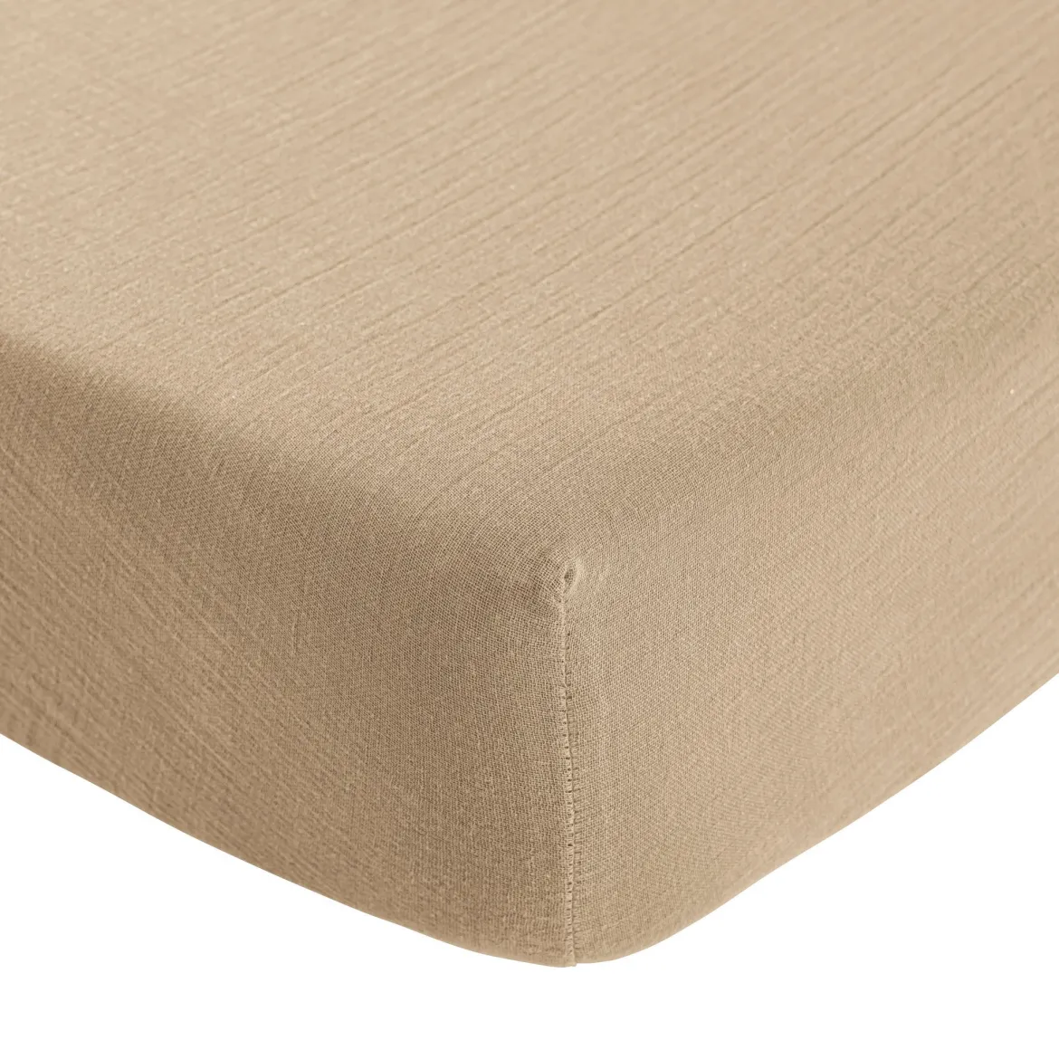 Drap housse bébé gaze de coton NOA