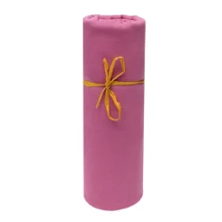 Drap housse bébé jersey bio lie de vin