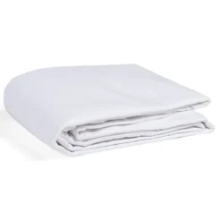 Drap housse blanc pour canapé lit bonnet 15 cm