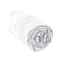 Drap housse bonnet 30 cm en bambou uni