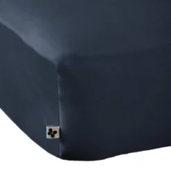 Drap housse bonnet 30 cm en bambou uni