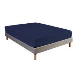 Drap housse coton bonnet 30 cm Terre de Nuit