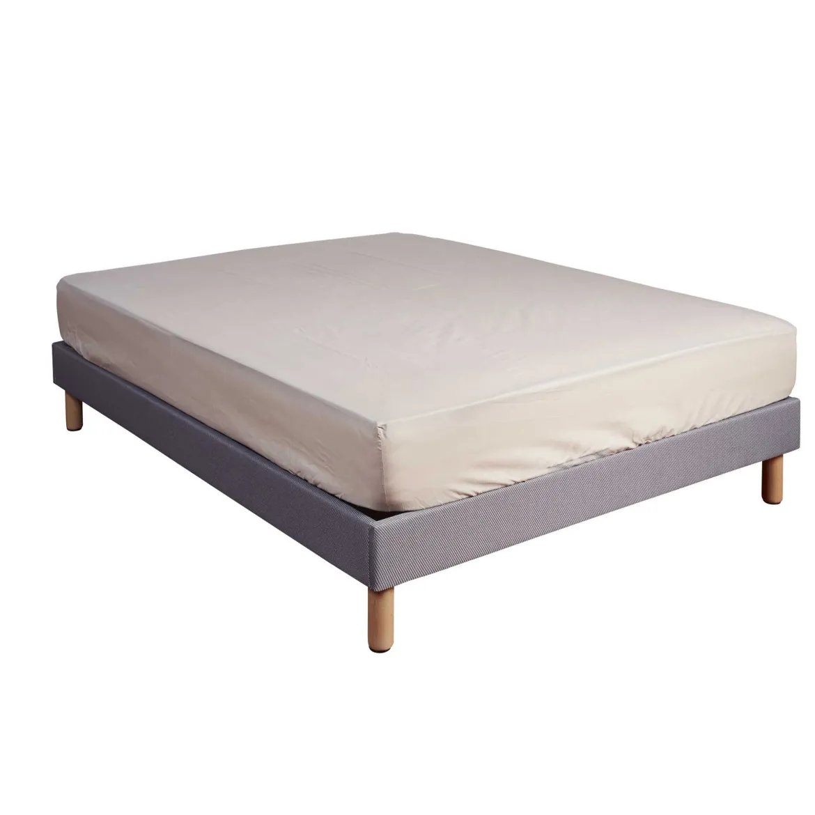Drap housse coton bonnet 30 cm Terre de Nuit