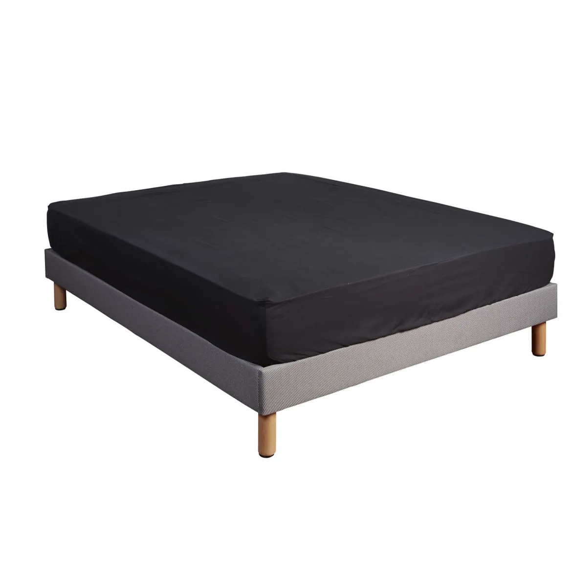 Drap housse coton bonnet 30 cm Terre de Nuit