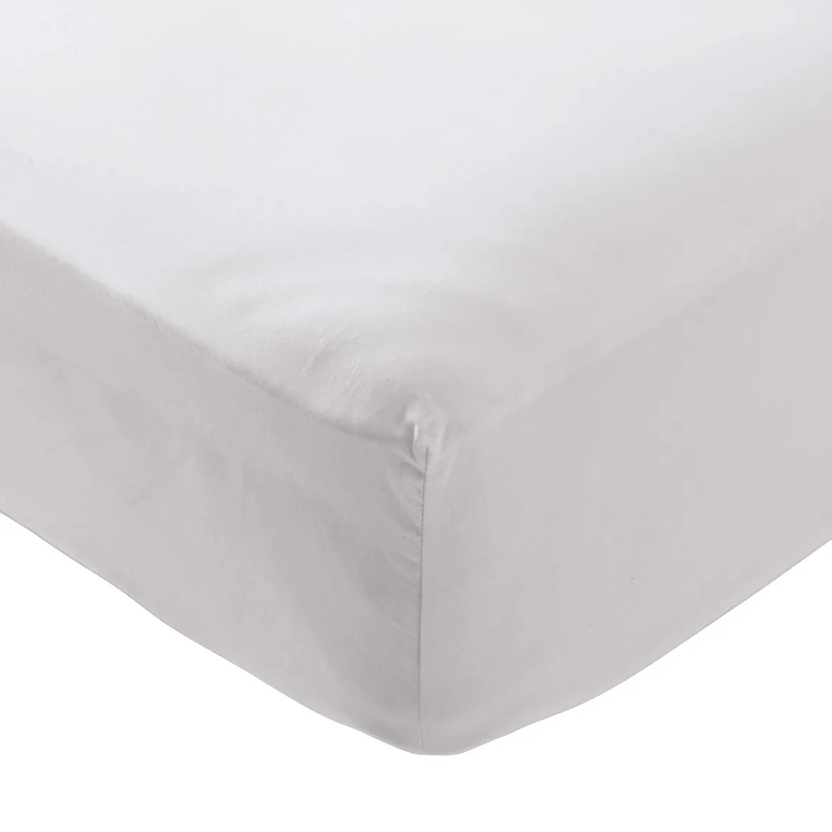 Drap housse coton lavé bonnet 40 cm - SOMEO
