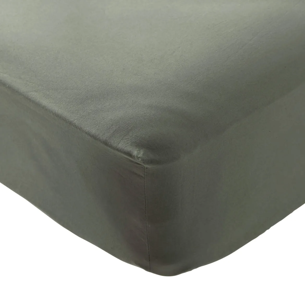 Drap housse coton lavé bonnet 40 cm - SOMEO