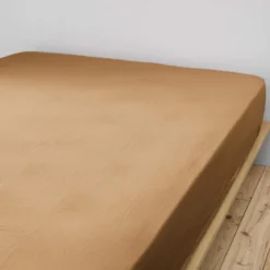 Drap housse double gaze de coton