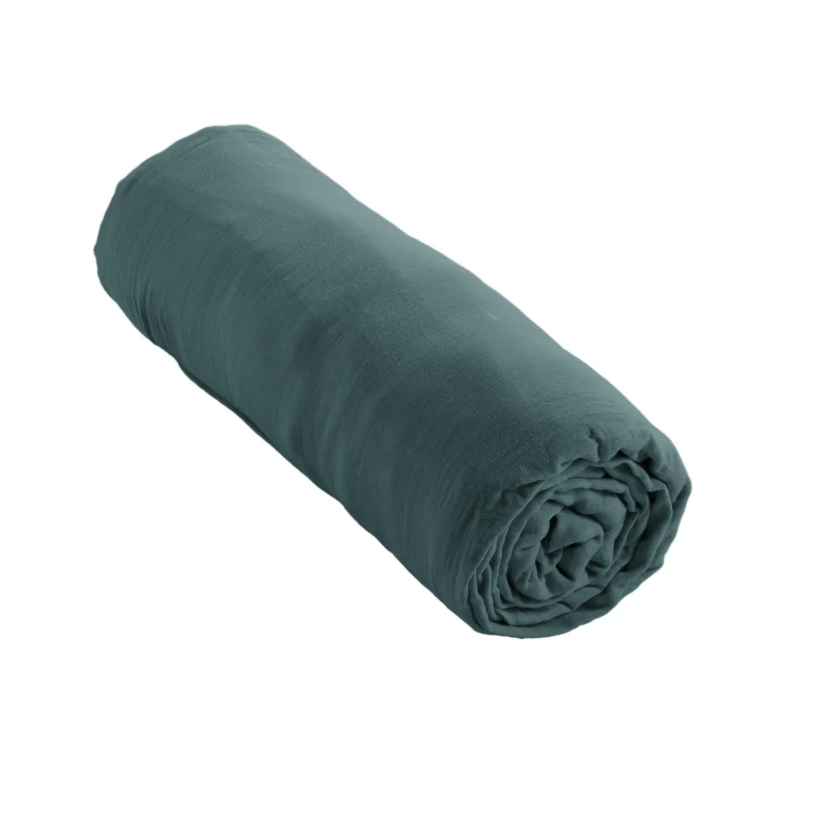 Drap housse double gaze de coton