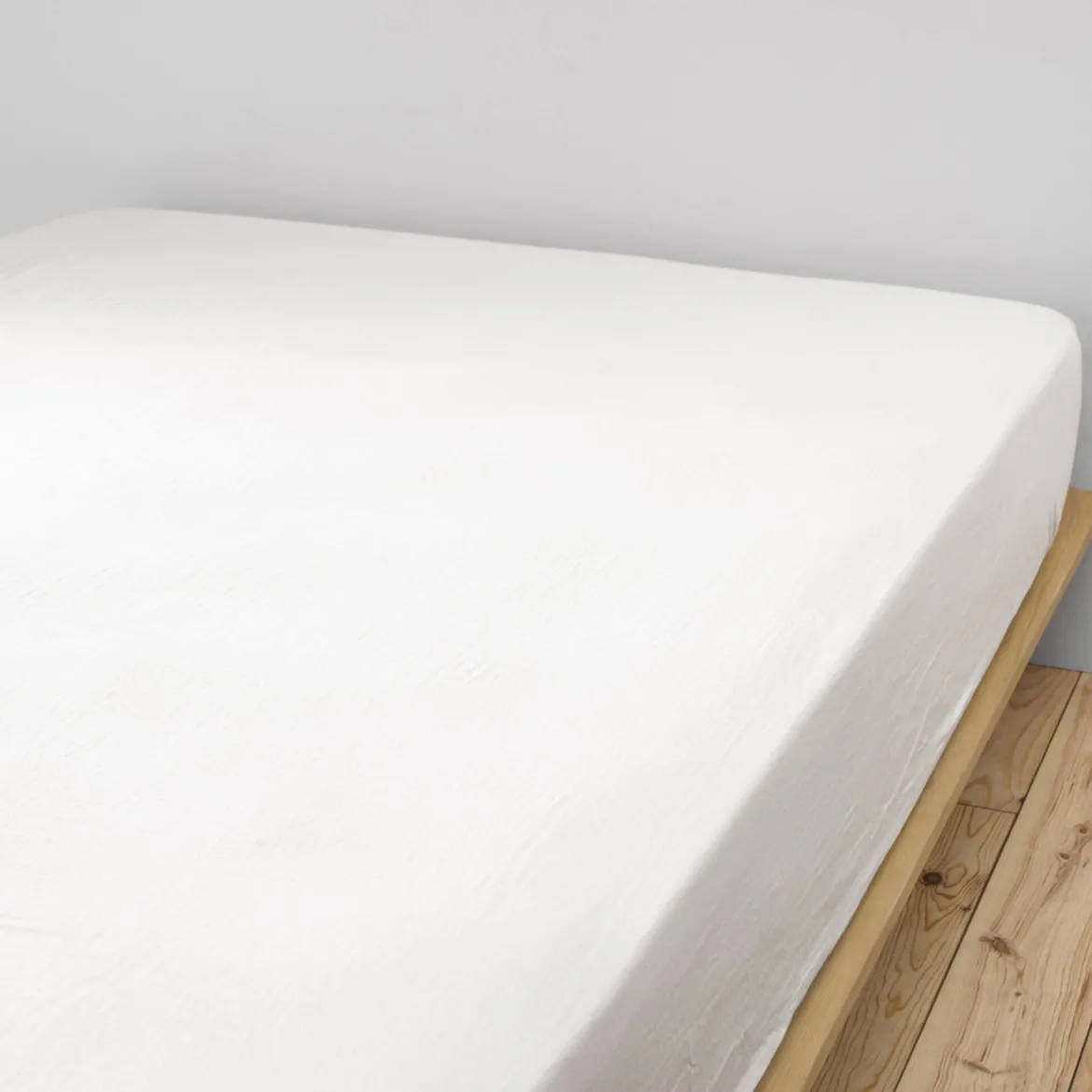 Drap housse double gaze de coton