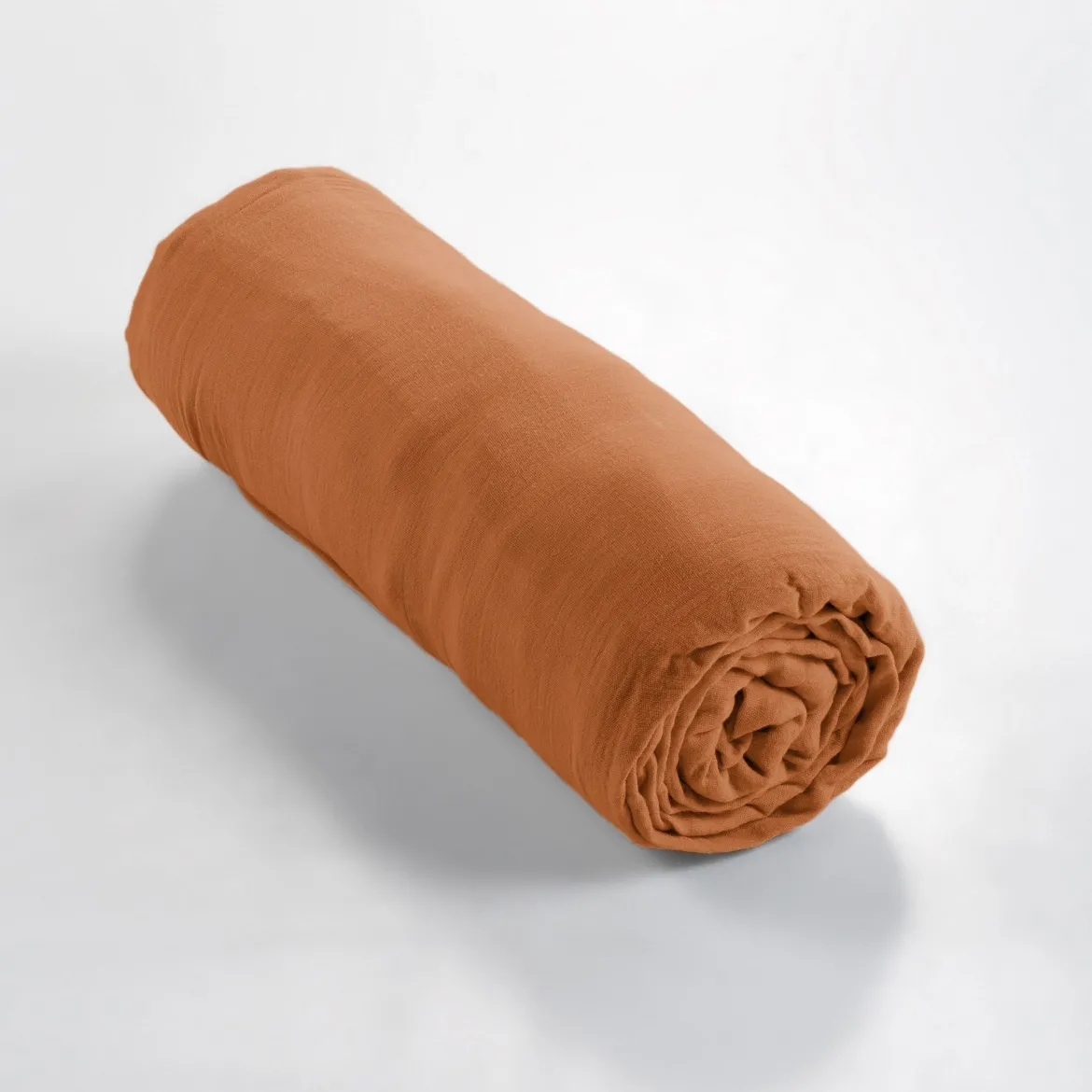 Drap housse double gaze de coton