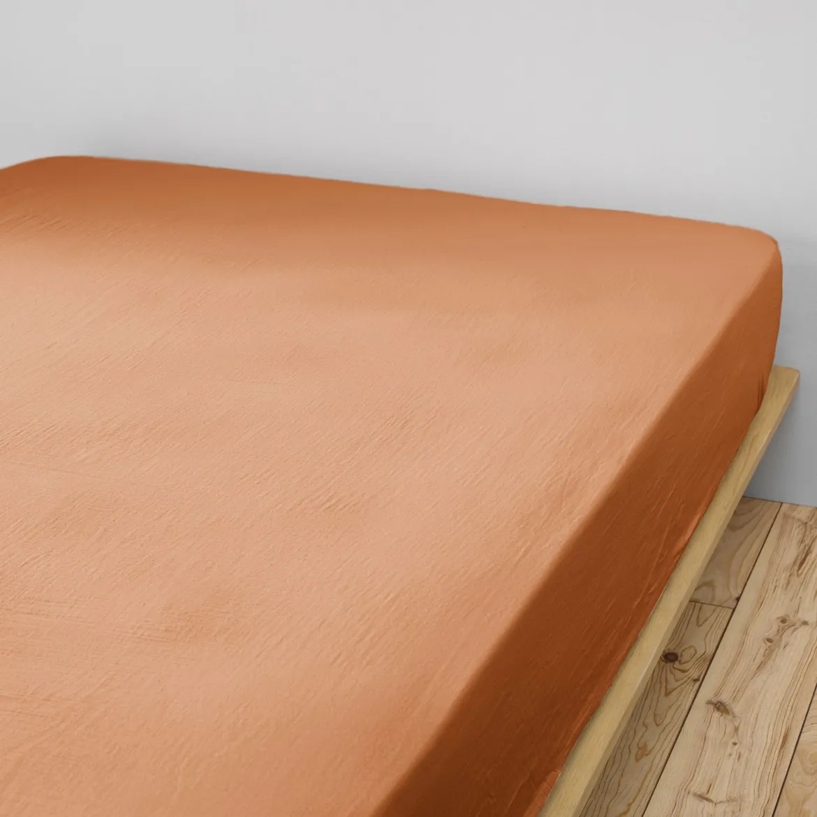 Drap housse double gaze de coton