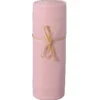 Drap housse jersey bio 70x140 cm - Rose Bonbon