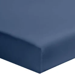 Drap housse jersey bleu océan bonnet 30 cm
