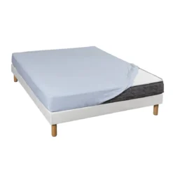 Drap housse jersey coton Lycra Tencel Terre de Nuit