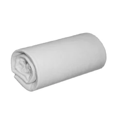 Drap housse jersey gris bonnet 30 cm 100% coton biologique