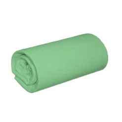 Drap housse jersey vert jade bonnet 30 cm 100% coton biologique
