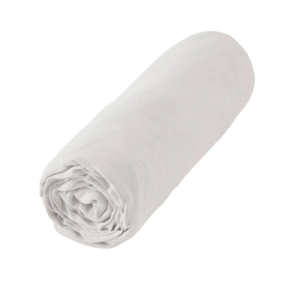 Drap housse lin lavé