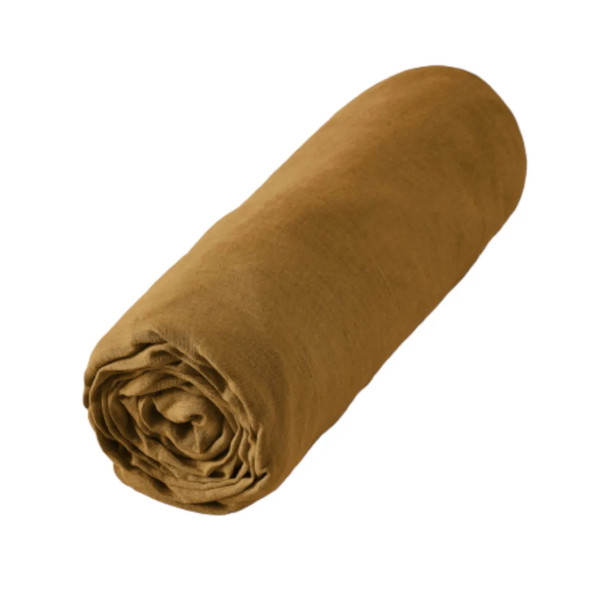 Drap housse lin lavé