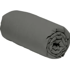 Drap housse percale de coton bonnet 30 cm Terre de Nuit