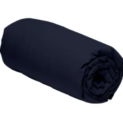 Drap housse percale de coton bonnet 30 cm Terre de Nuit