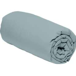 Drap housse percale de coton bonnet 30 cm Terre de Nuit