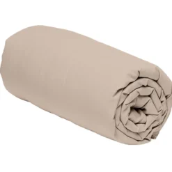 Drap housse percale de coton bonnet 30 cm Terre de Nuit