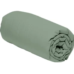 Drap housse percale de coton bonnet 30 cm Terre de Nuit