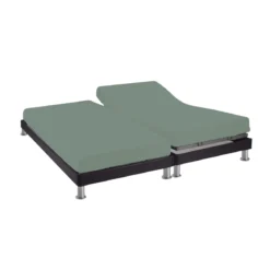 Drap housse pour lit articulé 100% coton bonnet 30 cm