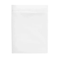 Drap plat blanc 100% satin de coton