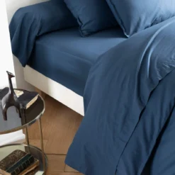 Drap plat coton lavé - SOMEO