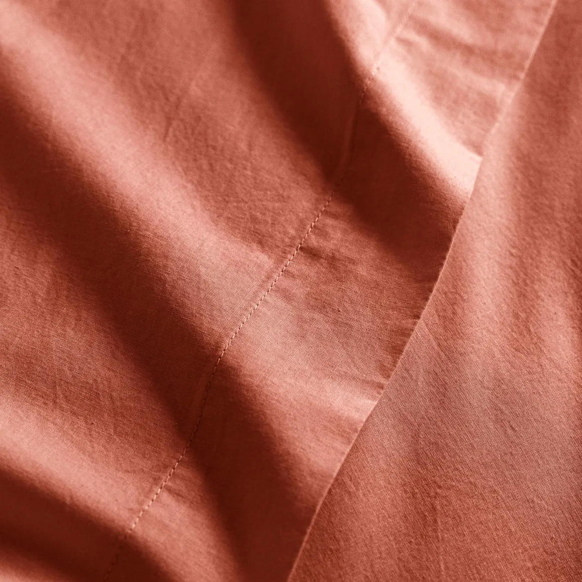 Drap plat coton lavé - SOMEO