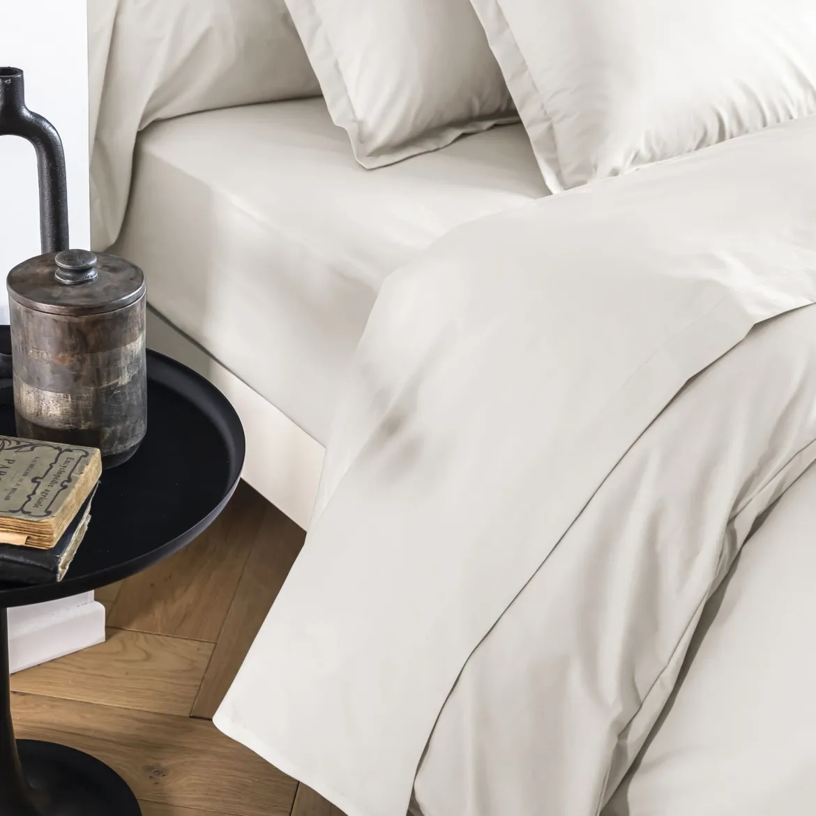 Drap plat coton percale - SOMEO