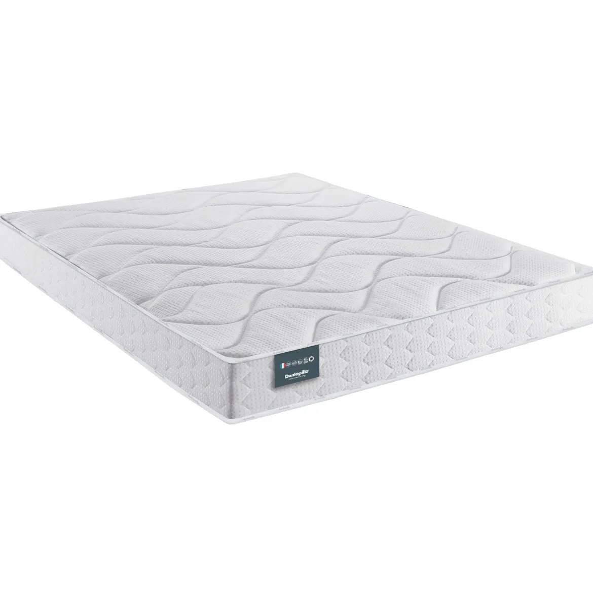 Ensemble Dunlopillo Aérial® 18 cm TULIPE, matelas, sommier, pieds