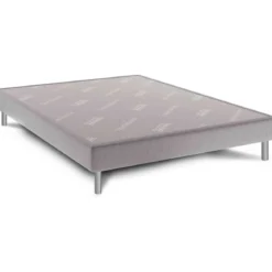 Ensemble Dunlopillo couchage latex Aérial® 24 cm LILAS, matelas, sommier, pieds