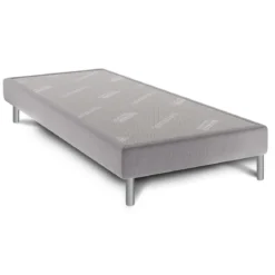 Ensemble Dunlopillo couchage latex Aérial® 24 cm LILAS, matelas, sommier, pieds