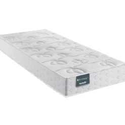 Ensemble Dunlopillo 100% latex 7 zones 18cm LAVANDE, matelas, sommier, pieds