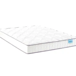 Ensemble lit coffre et matelas ressorts ensachés ferme Merinos
